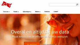 What Ict-partners.nl website looked like in 2017 (6 years ago)