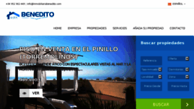 What Inmobiliariabenedito.com website looked like in 2017 (6 years ago)