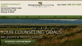 What Integratedcounselingandwellness.com website looked like in 2017 (6 years ago)