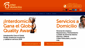 What Interdomicilio.com.mx website looked like in 2017 (6 years ago)