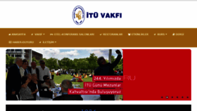 What Ituvakif.org.tr website looked like in 2017 (6 years ago)