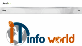 What Itinfoworld.org website looked like in 2017 (8 years ago)