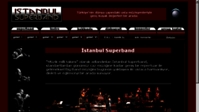 What Istanbulsuperband.com website looked like in 2017 (6 years ago)