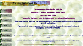What Inner-healing.com website looked like in 2017 (6 years ago)