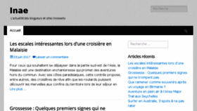 What Inae.fr website looked like in 2017 (8 years ago)