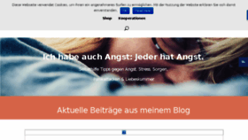 What Ich-habe-auch-angst.de website looked like in 2017 (6 years ago)