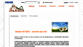 What Intema.lv website looked like in 2017 (6 years ago)