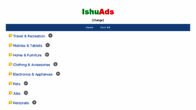 What Ishuads.in website looked like in 2017 (6 years ago)