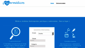 What Intermedicos.com.br website looked like in 2017 (6 years ago)