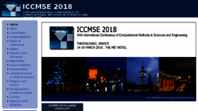 What Iccmse.org website looked like in 2017 (6 years ago)