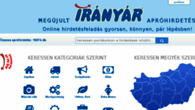 What Iranyar.hu website looked like in 2017 (6 years ago)