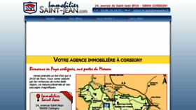 What Immobilier-saint-jean.com website looked like in 2017 (6 years ago)