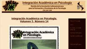 What Integracion-academica.org website looked like in 2017 (6 years ago)