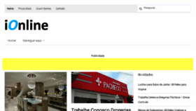 What Ionline.com.br website looked like in 2017 (6 years ago)