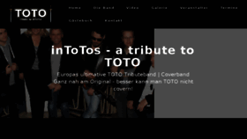 What Intotos.de website looked like in 2017 (6 years ago)