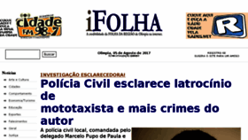 What Ifolha.com.br website looked like in 2017 (6 years ago)