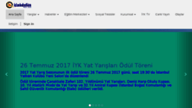 What Istanbulyelken.org.tr website looked like in 2017 (6 years ago)