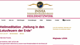 What Insha-heilernetzwerk.de website looked like in 2017 (6 years ago)