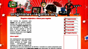 What Ideasregalosoriginales.com website looked like in 2017 (6 years ago)
