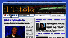 What Iltitolo.it website looked like in 2017 (6 years ago)