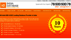 What Indiadatabase.co website looked like in 2017 (6 years ago)