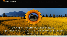 What Italiaincampagna.it website looked like in 2017 (6 years ago)