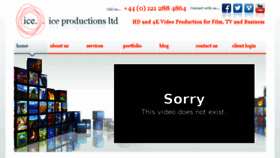 What Ice-productions.com website looked like in 2017 (6 years ago)
