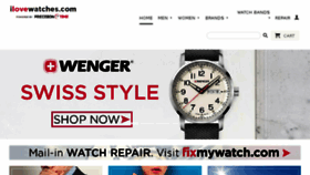 What Ilovewatches.com website looked like in 2017 (6 years ago)