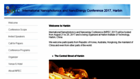 What Inpec2017.com website looked like in 2017 (6 years ago)