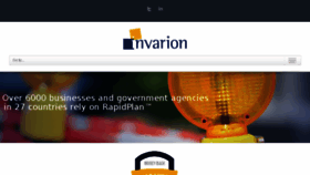 What Invariongateway.com website looked like in 2017 (6 years ago)