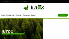 What Iutox.org website looked like in 2017 (6 years ago)