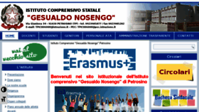 What Icnosengopetrosino.it website looked like in 2017 (6 years ago)
