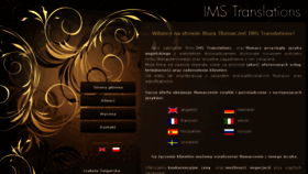What Ims-translations.pl website looked like in 2017 (6 years ago)