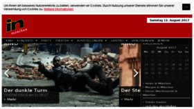 What In-muenchen.de website looked like in 2017 (6 years ago)