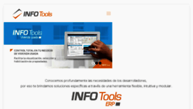 What Infotools.mx website looked like in 2017 (6 years ago)