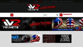What Iv2helmets.com website looked like in 2017 (6 years ago)