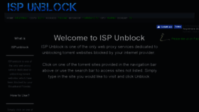 What Ispunblock.com website looked like in 2017 (6 years ago)