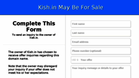 What Images.kish.in website looked like in 2017 (6 years ago)