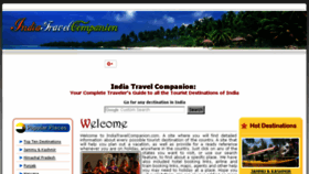 What Indiatravelcompanion.com website looked like in 2017 (6 years ago)