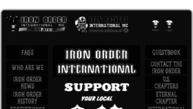 What Ironordermc.com website looked like in 2017 (6 years ago)