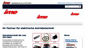 What Ime-gmbh.de website looked like in 2017 (6 years ago)