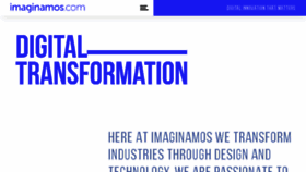 What Imaginamos.com website looked like in 2017 (6 years ago)