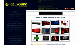 What Italsound.it website looked like in 2017 (6 years ago)