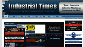 What Industrialtimesinc.com website looked like in 2017 (6 years ago)