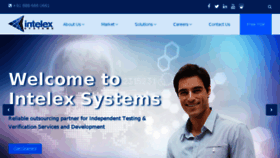 What Intelexsystems.com website looked like in 2017 (6 years ago)