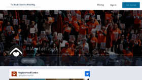 What Iamforgood.org website looked like in 2017 (7 years ago)