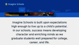 What Imagineschools.com website looked like in 2017 (6 years ago)