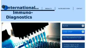 What Intlimmunodiagnostics.com website looked like in 2017 (6 years ago)