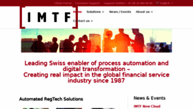 What Imtf.com website looked like in 2017 (6 years ago)