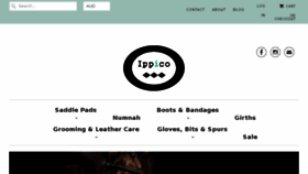 What Ippico.com.au website looked like in 2017 (6 years ago)